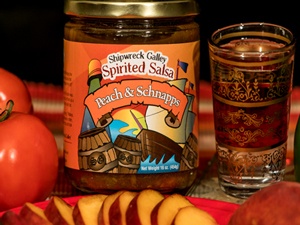 Peach & Schnapps Salsa